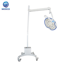 V-Serie Medizinische Versorgung Chirurgie ICU-Raum Mobil Typ 500 LED-Lampe für chirurgische Operationen mit Batterie