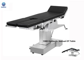 Handbuch-Operationstisch-hydraulisches Handbuch des Edelstahl-201cm, das chirurgische Tabelle laufen lässt