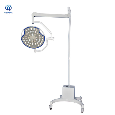 Mobiler Typ LED-Chirurgische Lampe 500 mit Batterie Medizinisches Schattenloses Chirurgisches Licht