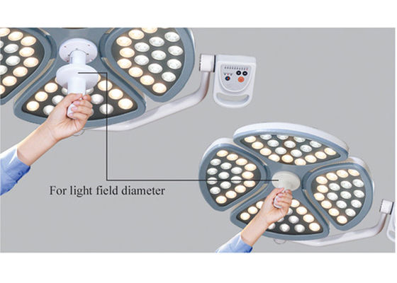 Chirurgie-Lampen-Durchmesser 65cm 90VA Shadowless funktionierender LED 160000 LUX
